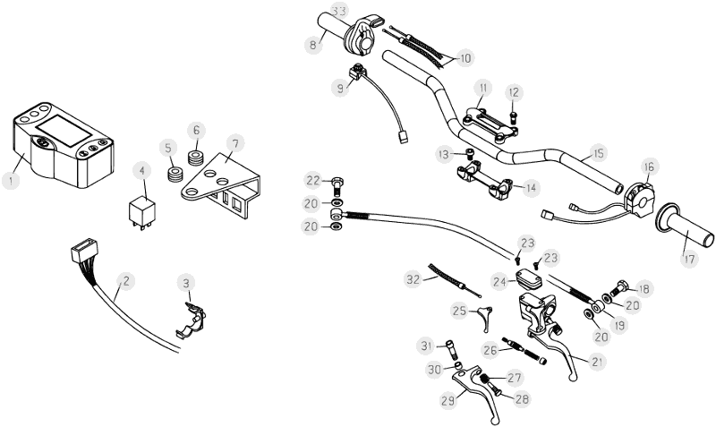 35 HANDLEBAR/CONTROLS