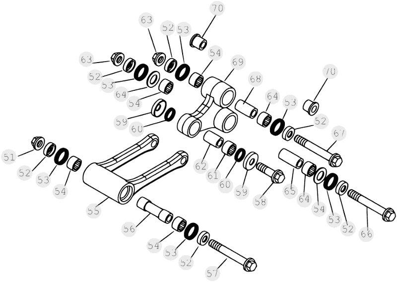 33 SWING ARM/REAR SUSPENSION
