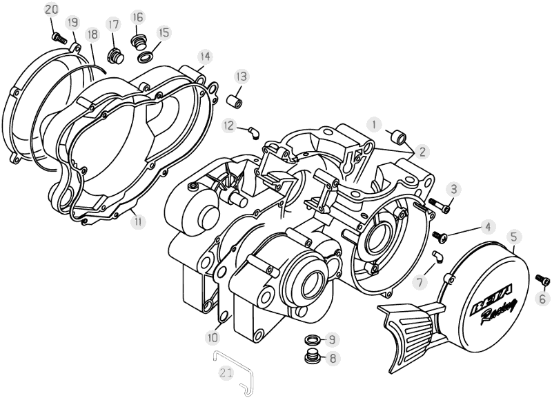 01 ENGINE CASE