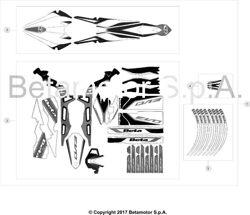43 PLASTIC ACCESSORIES/SEAT/TANK