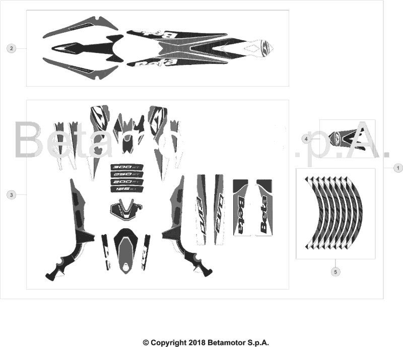43 PLASTIC ACCESSORIES/SEAT/TANK