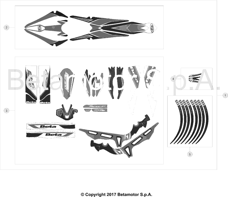 43 PLASTIC ACCESSORIES/SEAT/TANK