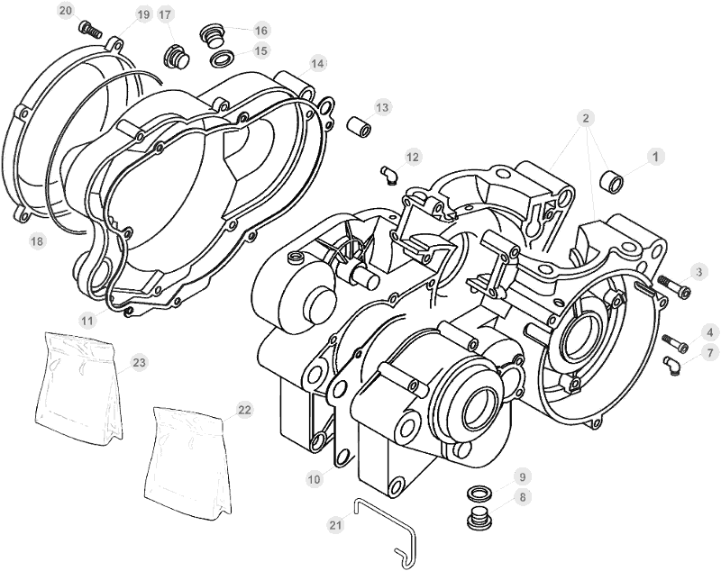 01 ENGINE CASE
