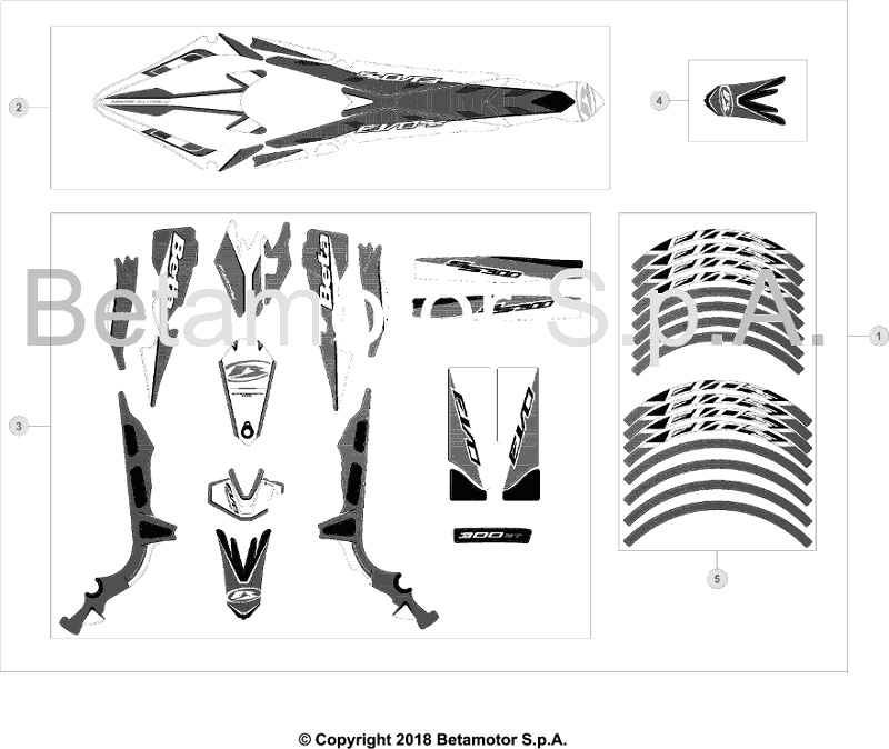 43 PLASTIC ACCESSORIES/SEAT/TANK