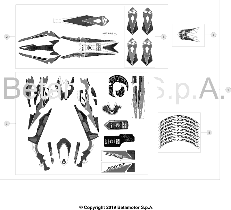 43 PLASTIC ACCESSORIES/SEAT/TANK