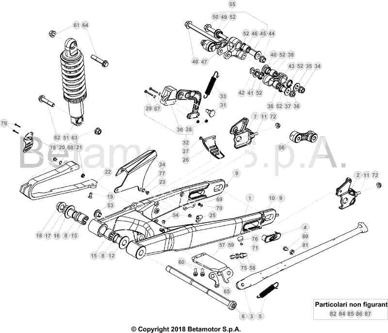 33 SWING ARM/REAR SUSPENSION