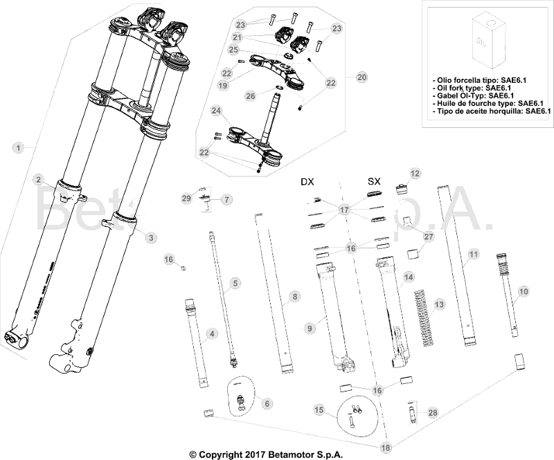 34 FRONT FORK