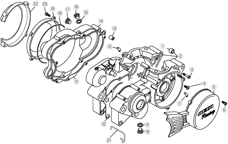 01 ENGINE CASE