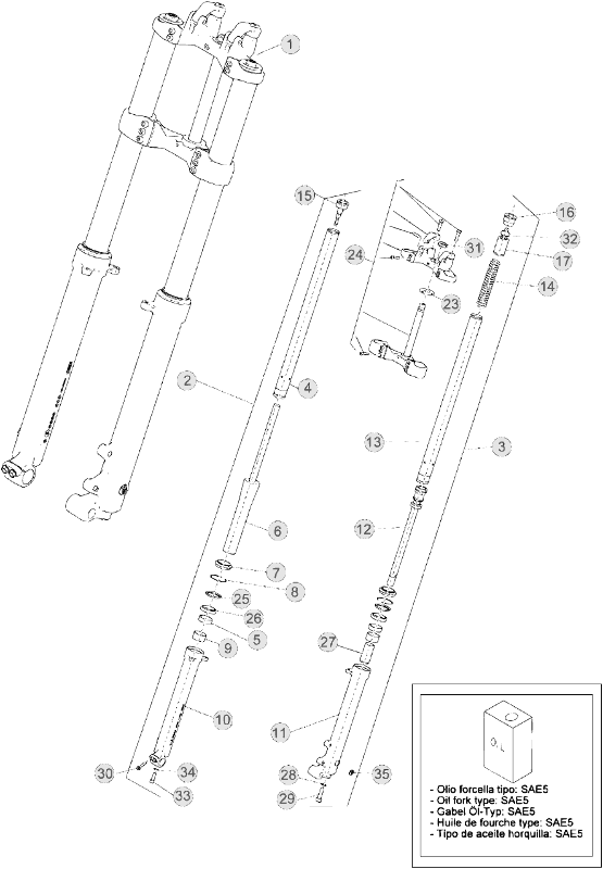 34 FRONT FORK