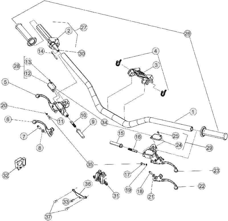 35 HANDLEBAR/CONTROLS