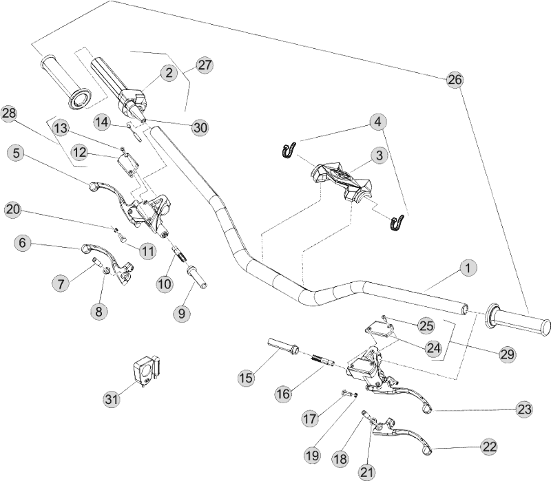 35 HANDLEBAR/CONTROLS