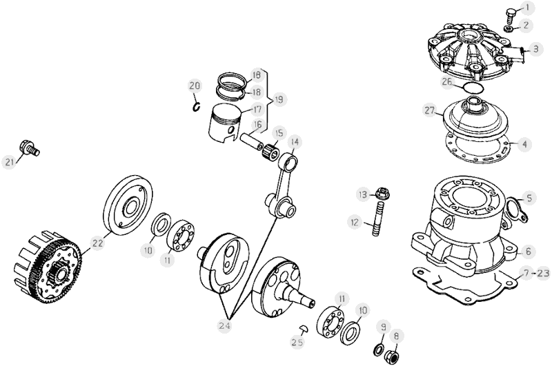 02 CRANKSHAFT/PISTON/BALANCER SHAFT