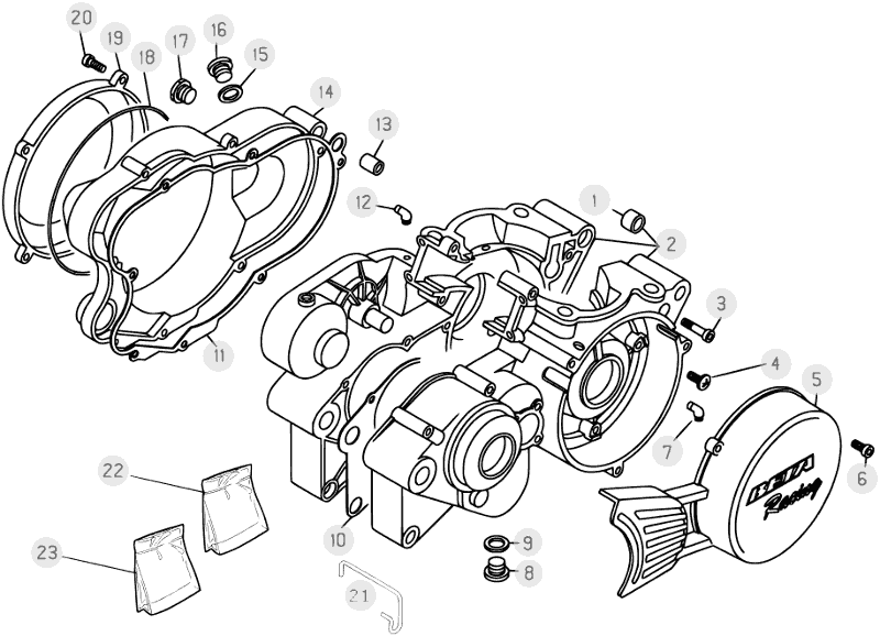 01 ENGINE CASE