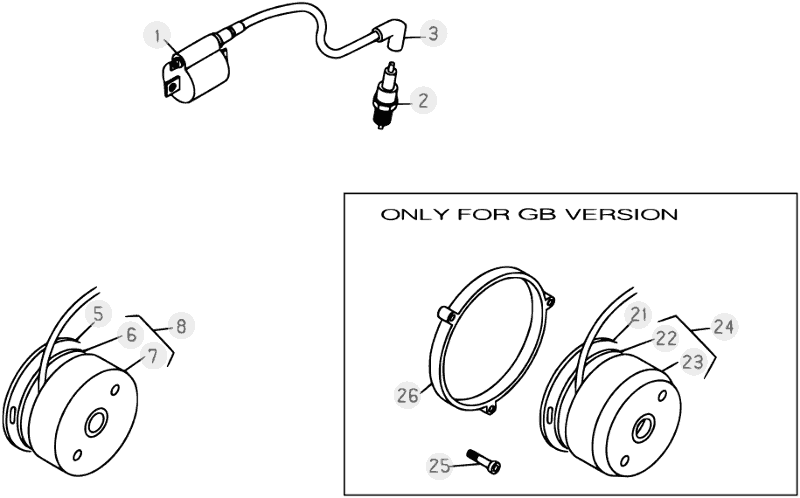 10 IGNITION - FROM CHASSIS 604379 TO 649999