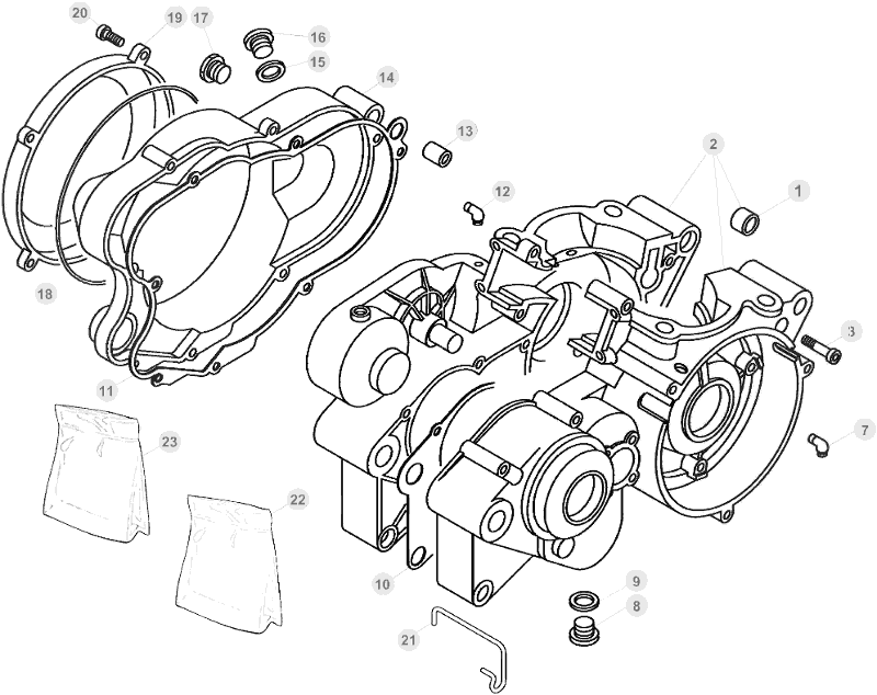 01 ENGINE CASE