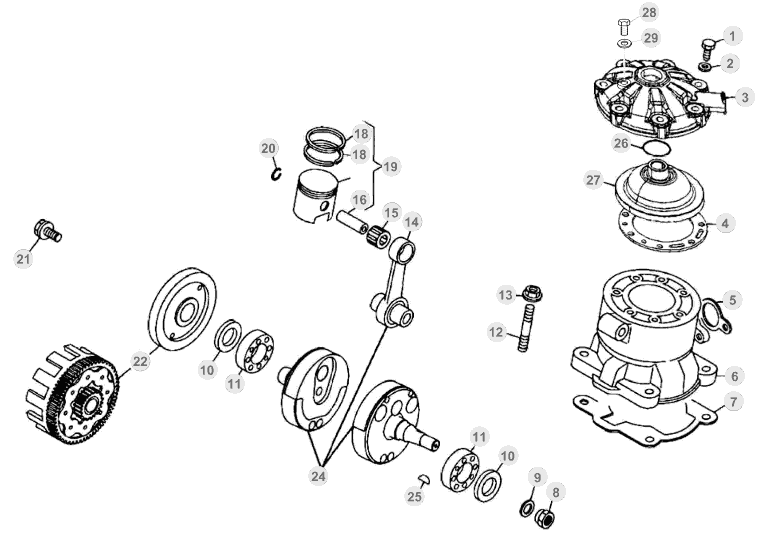 02 CRANKSHAFT/PISTON/BALANCER SHAFT