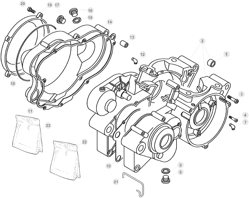 01 ENGINE CASE
