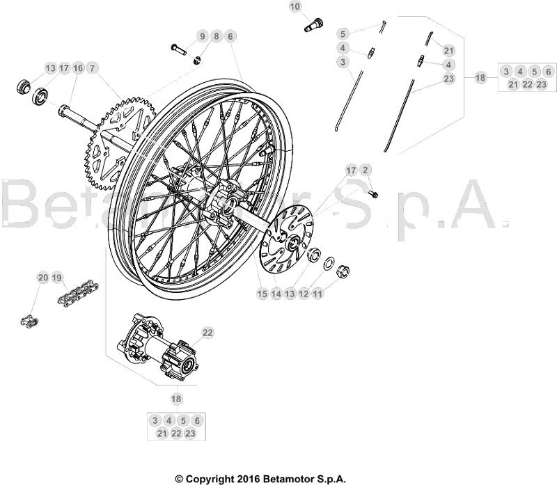 42 REAR WHEEL