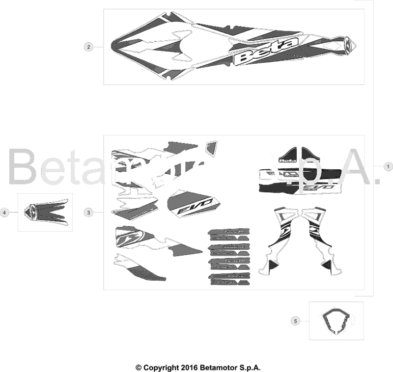 43 PLASTIC ACCESSORIES/SEAT/TANK