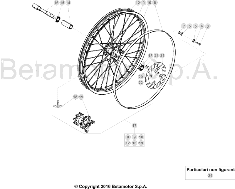 41 FRONT WHEEL