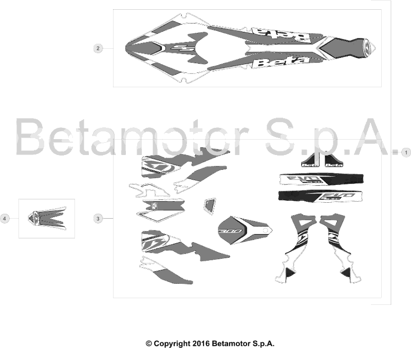 43 PLASTIC ACCESSORIES/SEAT/TANK