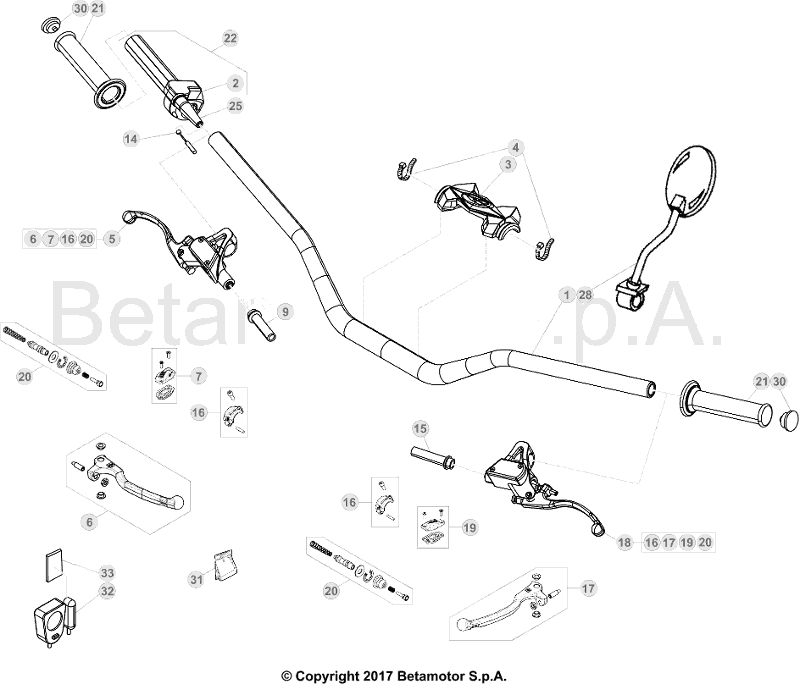 35 HANDLEBAR/CONTROLS