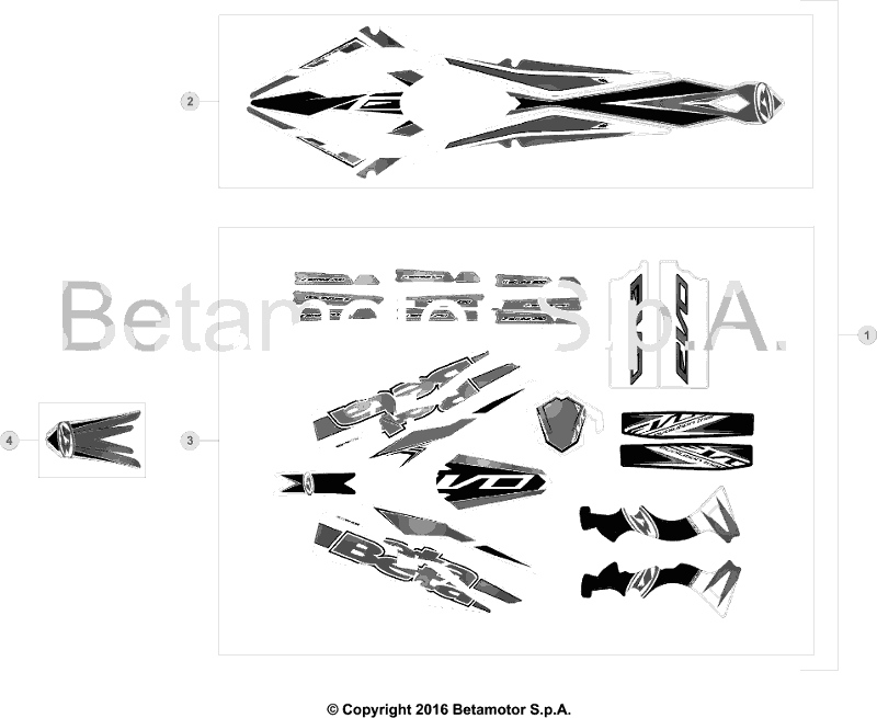 43 PLASTIC ACCESSORIES/SEAT/TANK