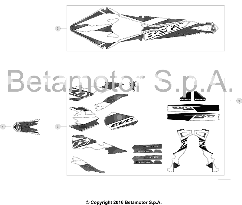 43 PLASTIC ACCESSORIES/SEAT/TANK