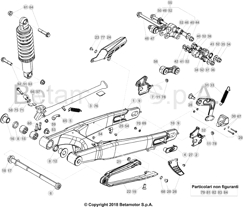 33 SWING ARM/REAR SUSPENSION