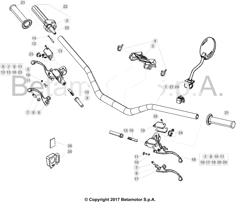 35 HANDLEBAR/CONTROLS