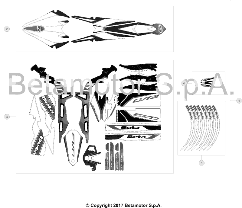 43 PLASTIC ACCESSORIES/SEAT/TANK