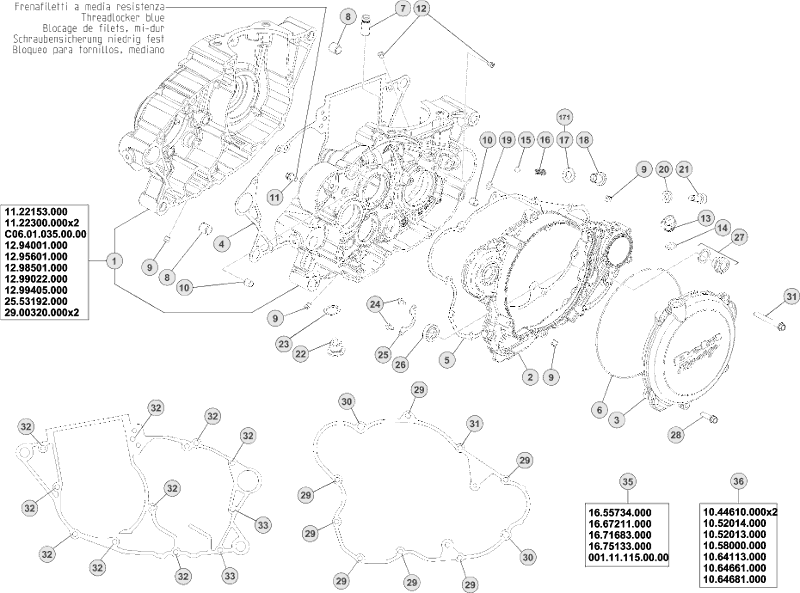 01 ENGINE CASE
