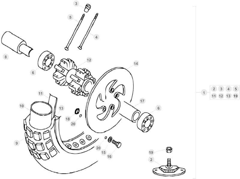 41 FRONT WHEEL