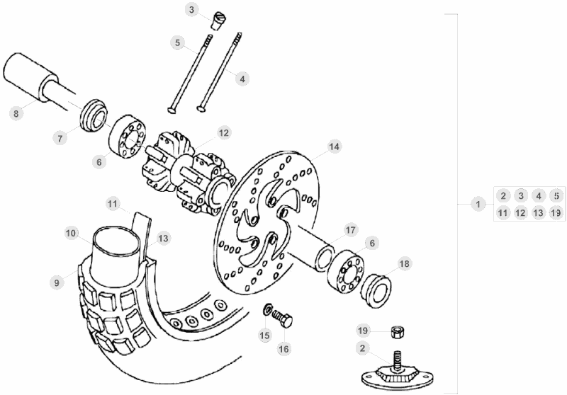 41 FRONT WHEEL