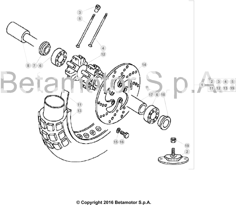 41 FRONT WHEEL