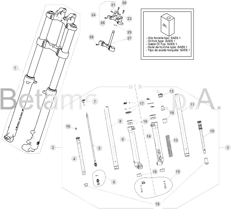 34 FRONT FORK