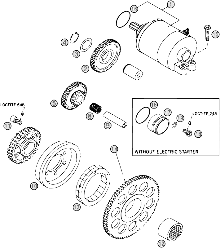 07 ELECTRIC STARTER