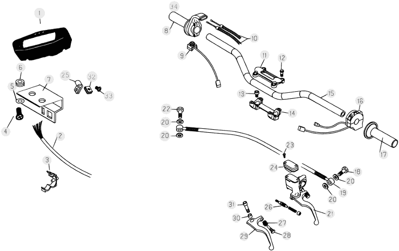 35 HANDLEBAR/CONTROLS