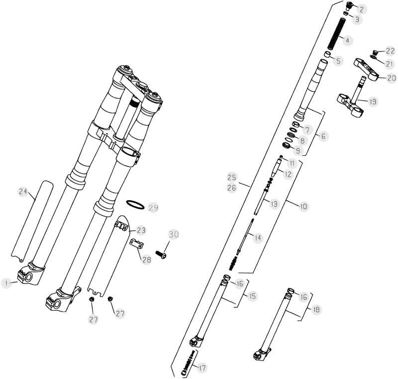 34 FRONT FORK