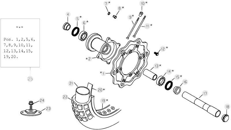 41 FRONT WHEEL