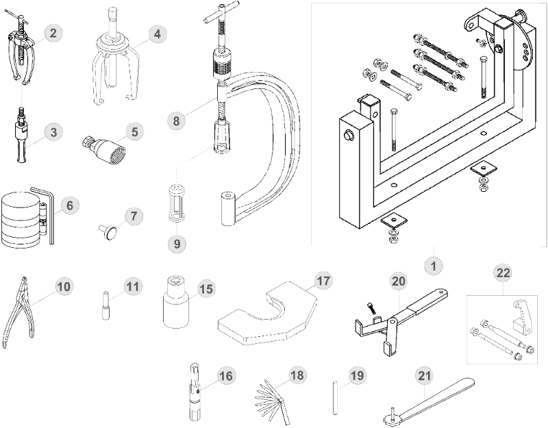 14 SPECIAL TOOLS