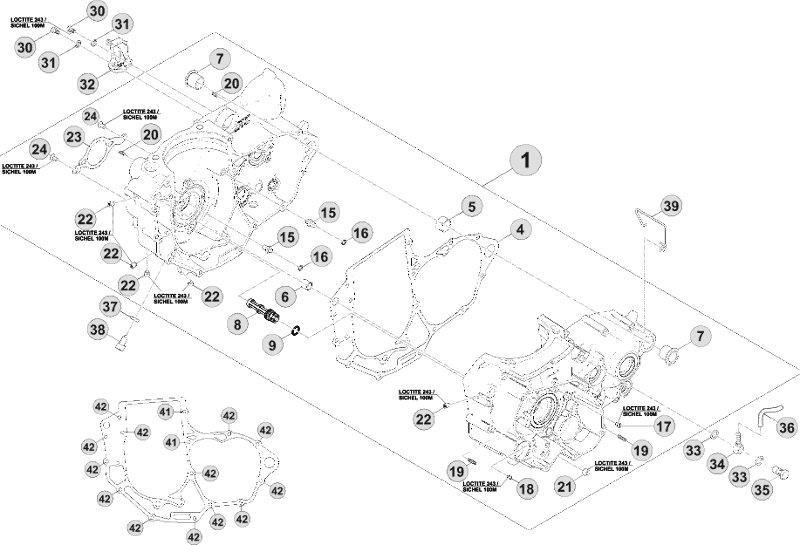 01 ENGINE CASE