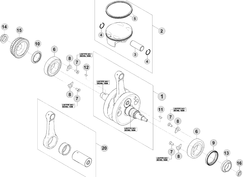 02 CRANKSHAFT/PISTON/BALANCER SHAFT