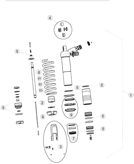 33 SWING ARM/REAR SUSPENSION - FROM CHASSIS 600001 TO 600247