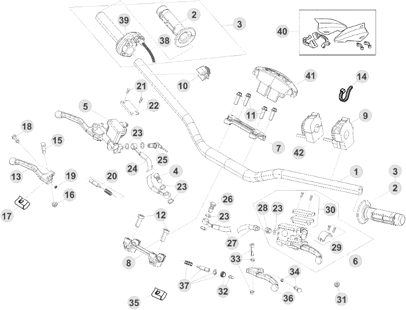 35 HANDLEBAR/CONTROLS