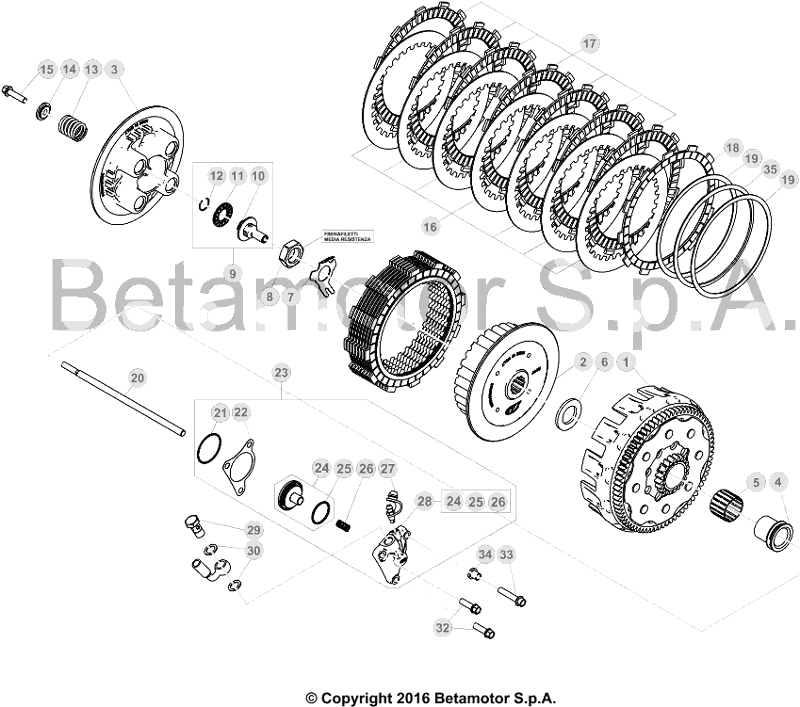 03 PRIMARY GEAR CPL./CLUTCH