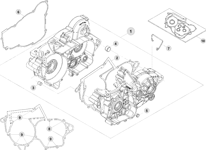 01 ENGINE CASE