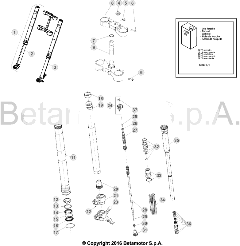 34 FRONT FORK