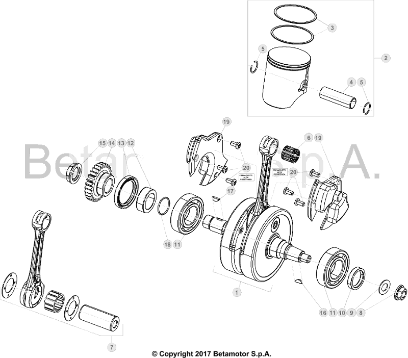 02 CRANKSHAFT/PISTON/BALANCER SHAFT