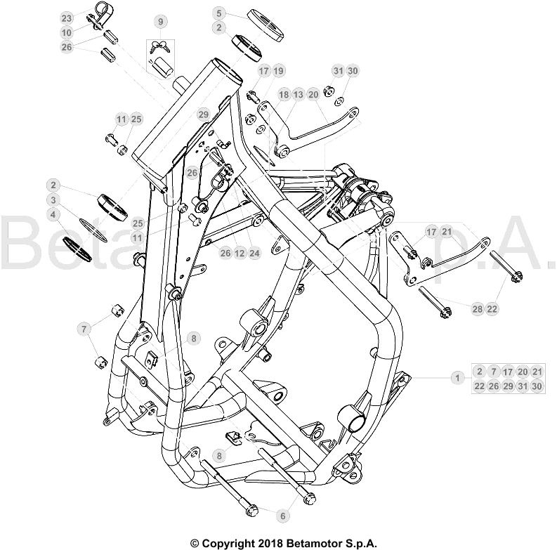 31 FRAME/SUB FRAME